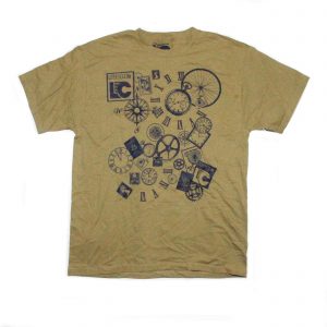 Life Cycle Skatepark Clothing Time Khaki T-Shirt