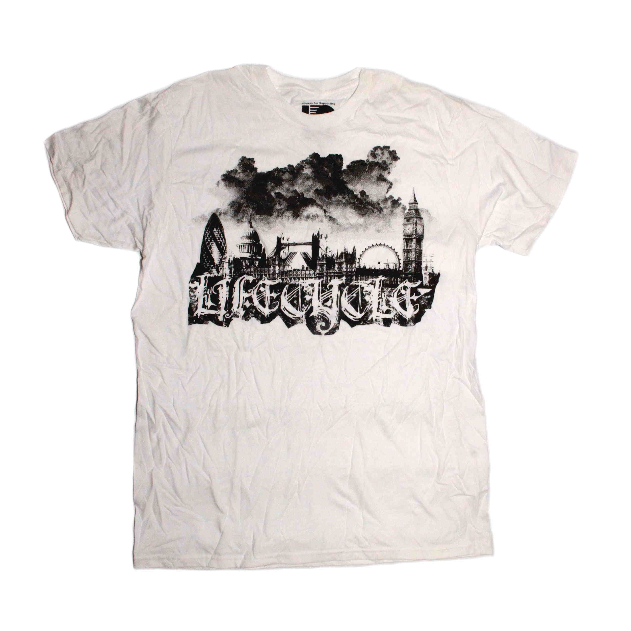 Life Cycle Skatepark Clothing London T-Shirt White