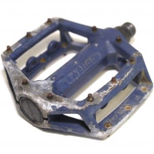 Wellgo LU-313 K79 Blue Alloy Spare Left Pedal 9/16" BMX