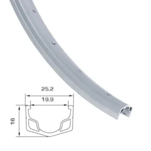 Alex Rims Z1000 x 6061 T6 Silver 18" 28H