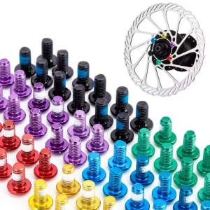 M5 x 9mm Torx Disc Brake Bolts Colours - 6 Bolt Pack