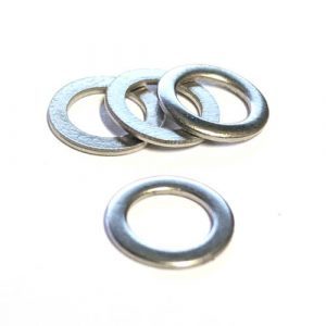 M6 x 10mm x 0.8mm Stainless Steel Washer - Pack of 4